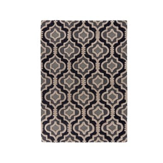 Šedý vlněný koberec 230x160 cm Moorish Amira - Flair Rugs