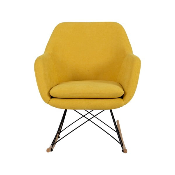 Žluté houpací křeslo Tenzo Emma-image-1