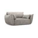 Světle šedé žinylkové křeslo Vanda - II. jakost – Mazzini Sofas