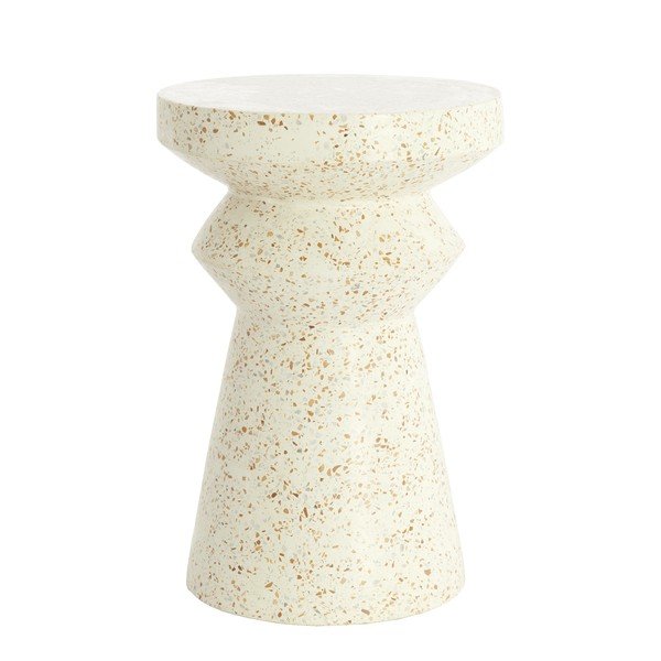 Terrazzo kulatý odkládací stolek ø 32 cm Sella – Light & Living