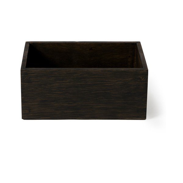 Odkládací box z dubového dřeva Wireworks Mezza Dark-image-3