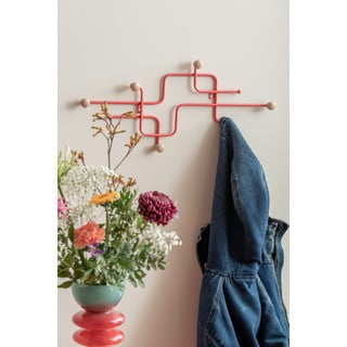 Šedý kovový nástěnný věšák 60,5 cm Metro – PT LIVING