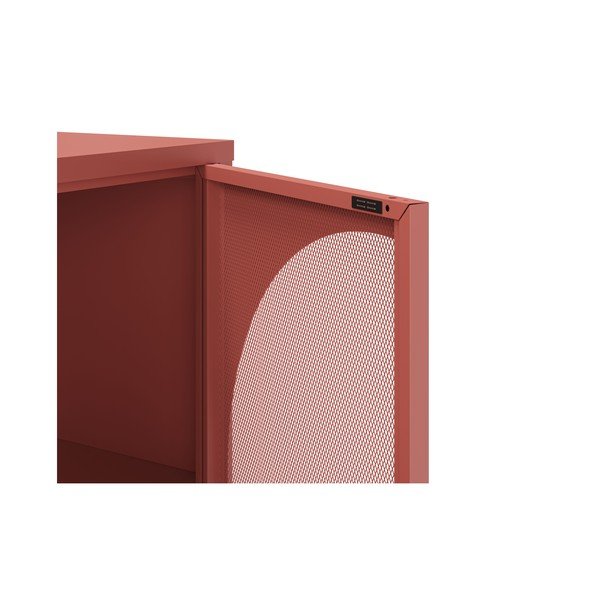 Komoda v cihlové barvě 160x90 cm Tayra – Marckeric-image-4