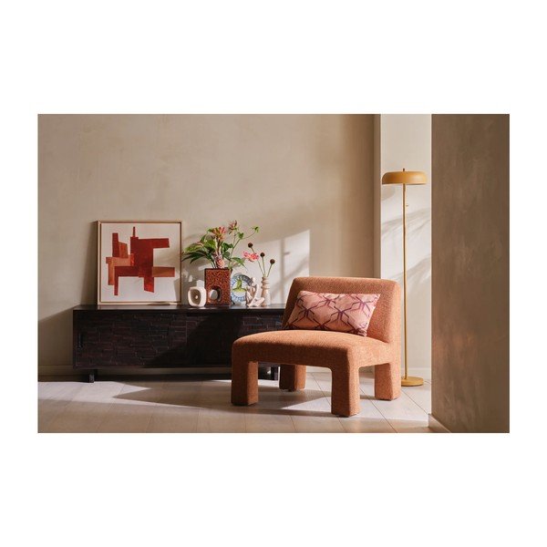 Oranžové křeslo Lavid – WOOOD-image-1