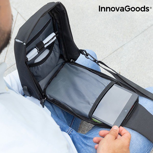 Taška s jedním popruhem proti krádežím InnovaGoods-image-3