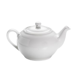 Bílá porcelánová čajová konvice Maxwell & Williams Basic, 500 ml
