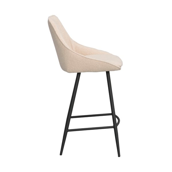 Béžové barové židle v sadě 2 ks (výška sedáku 67 cm) Sierra – Rowico-image-3