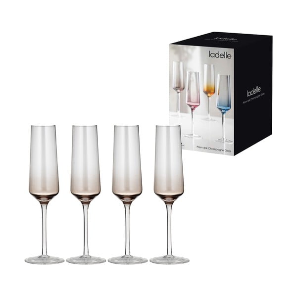 Skleničky na sekt v sadě 4 ks 240 ml Prism – Ladelle