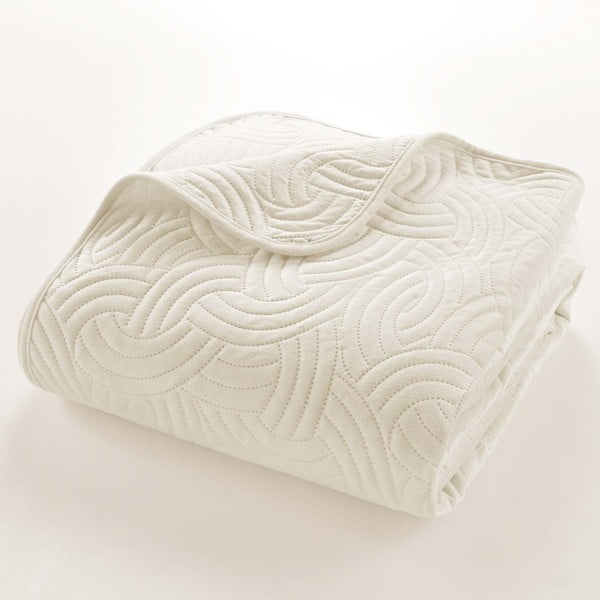 Béžový sametový přehoz 220x240 cm Solange – douceur d'intérieur-image-2