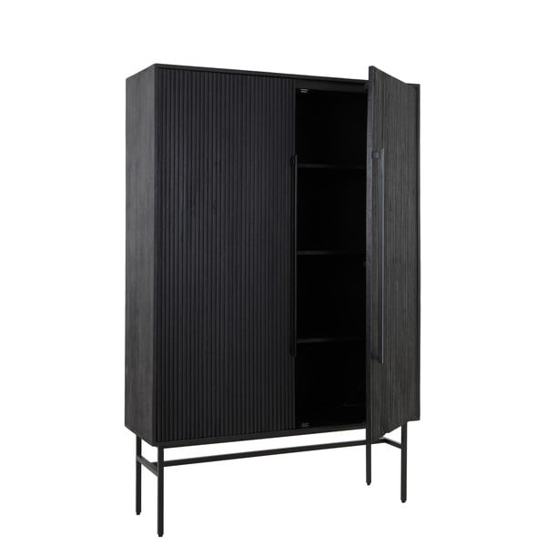 Černá skříňka z mangového dřeva 120x180 cm Abage – Light & Living-image-3