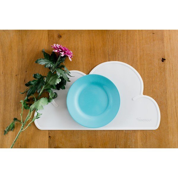 Bílé silikonové prostírání Kindsgut Cloud, 49 x 27 cm-image-1
