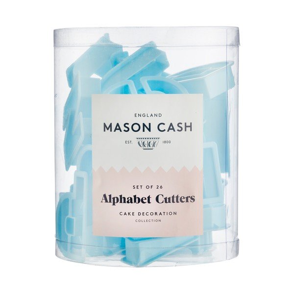 Sada 26 vykrajovátek na cukroví ve tvaru písmenek Mason Cash Alphabet-image-1