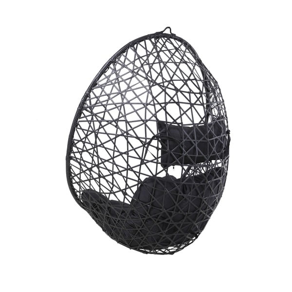 Černé zahradní závěsné křeslo bez stojanu Bonami Selection Costelo-image-2