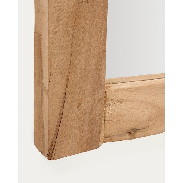 Nástěnné zrcadlo s dřevěným rámem 80x180 cm Maden – Kave Home-image-3
