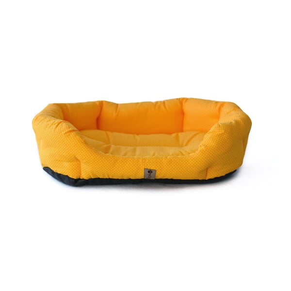 Žlutý bavlněný pelíšek 65x50 cm Sunny - Petsy