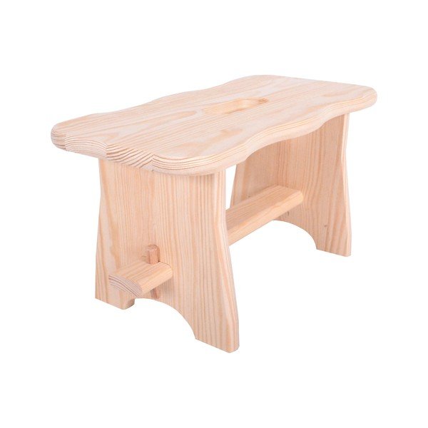 Stolička z borovicového dřeva v přírodní barvě Tirolo – Rojaplast-image-2