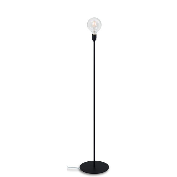 Černá stojací lampa Sotto Luce Uno