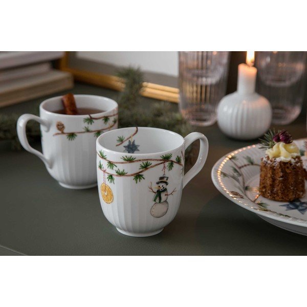 Sada 2 vánočních porcelánových hrnečků Kähler Design, 330 ml-image-2