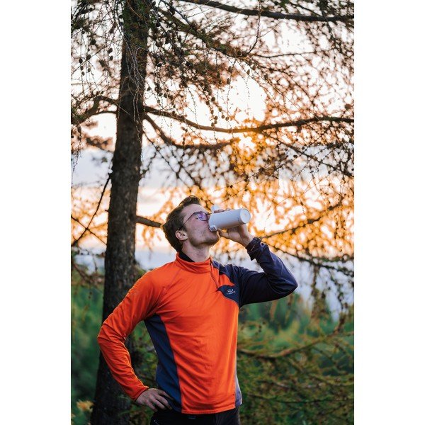 Bílý cestovní termohrnek Vialli Design Fuori, 400 ml-image-3