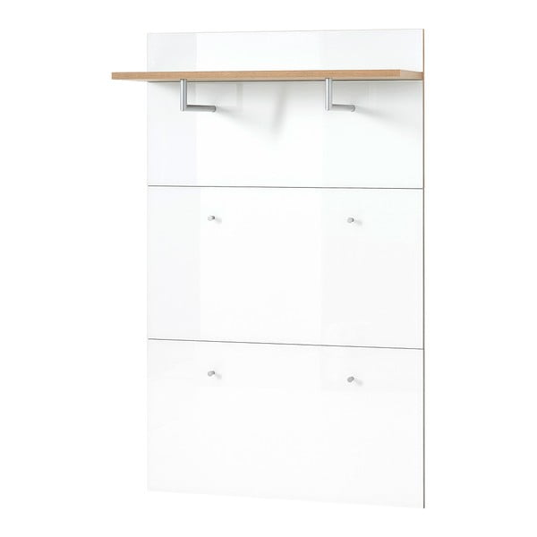 Věšákový panel v dekoru dubu v bílo-přírodní barvě Telde – Germania-image-2