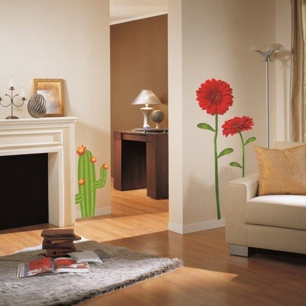 Samolepka Ambiance Gerbera Flowers-image-1