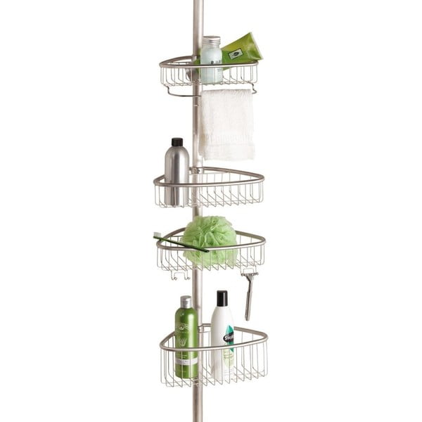 Nastavitelný stojan do koupelny z nerezové oceli iDesign Forma-image-3