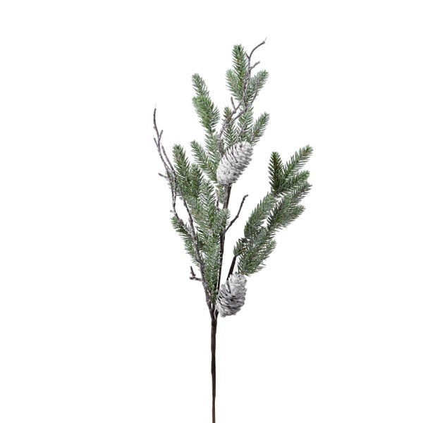 Vánoční dekorace ve tvaru jehličnaté větve Ego dekor, výška 60 cm