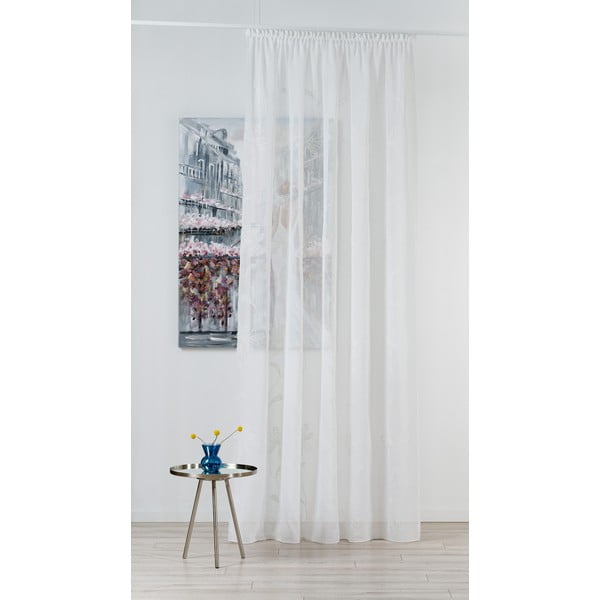 Krémová záclona 140x245 cm Hazel – Mendola Fabrics-image-1