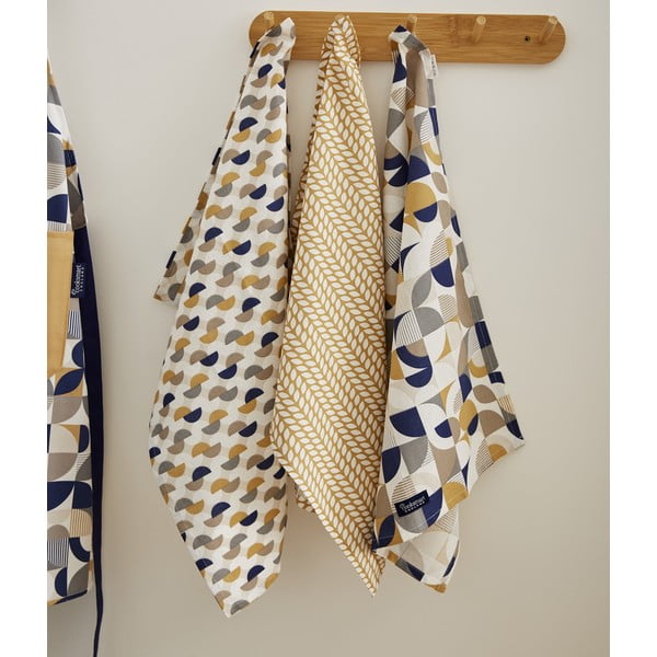 Utěrky a chňapka v sadě 4 ks Bauhaus – Cooksmart ®-image-1