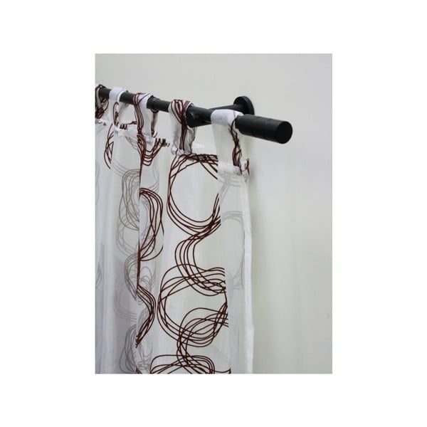 Kovová roztažitelná garnýž 120 - 210 cm Kreta - Gardinia-image-1