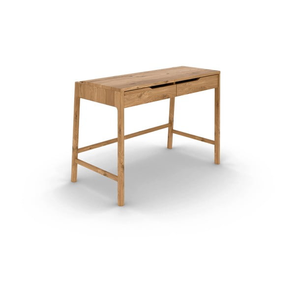 Toaletní stolek z dubového dřeva 57x110 cm Twig – The Beds-image-2