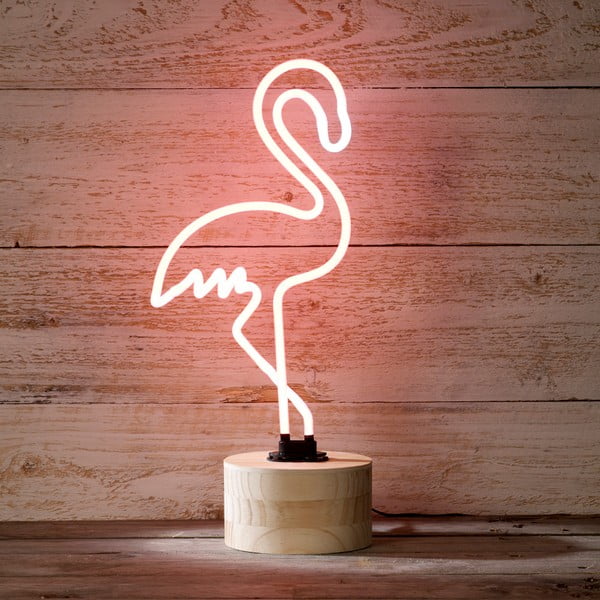 Stolní lampa Gingersnap Lumosnap Pink Flamingo