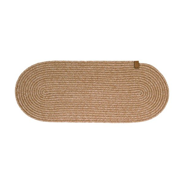 Nášlapy na schody v sadě 16 ks v přírodní barvě 25x65 cm Milo – Vitaus