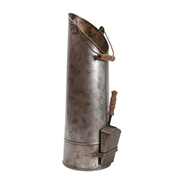 Kovový kyblík na popel Antic Line Bucket Chalet, výška 45 cm