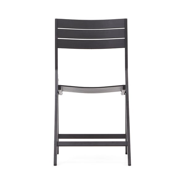 Černá kovová zahradní židle Torreta – Kave Home-image-4