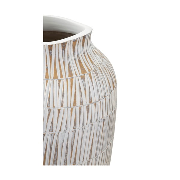 Bílá váza z polyresinu (výška 50 cm) Stiky – Mauro Ferretti-image-4