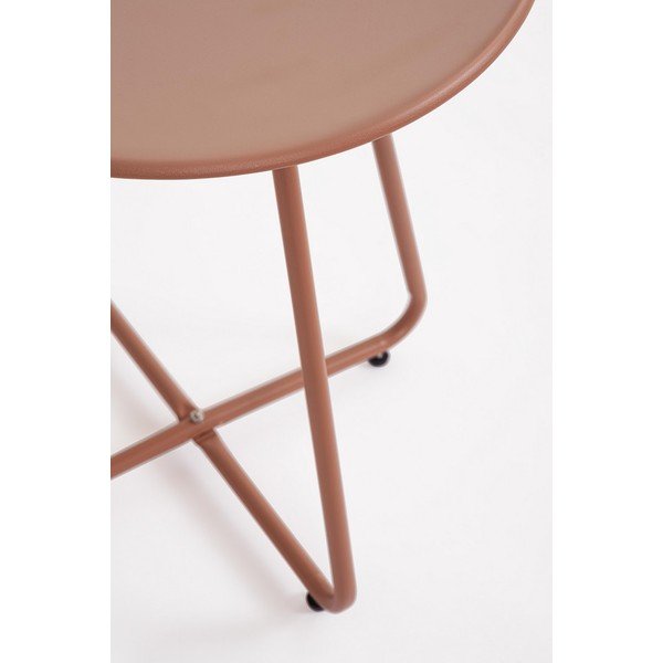 Ocelový kulatý zahradní stolek ø 45 cm Jable – Bizzotto-image-1