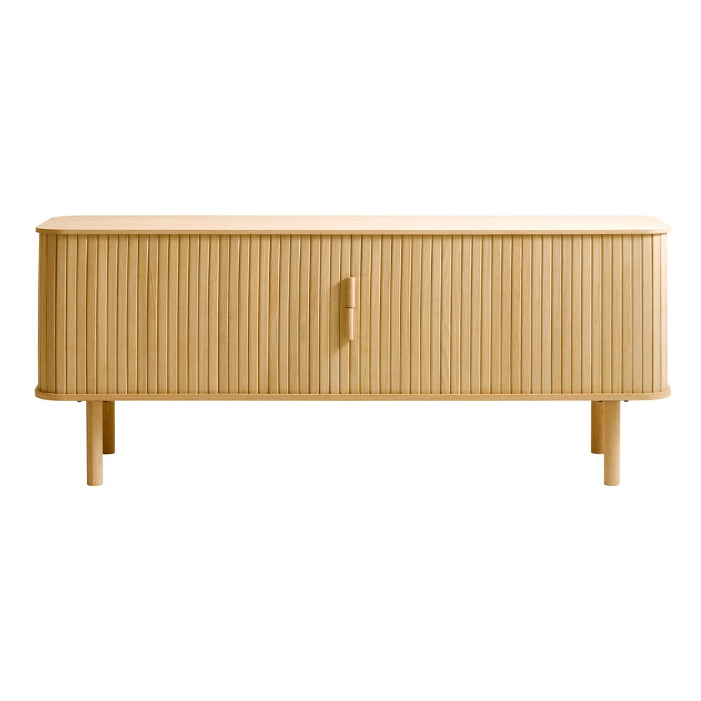 TV stolek v dekoru dubu v přírodní barvě 160x56 cm Cavo – Unique Furniture