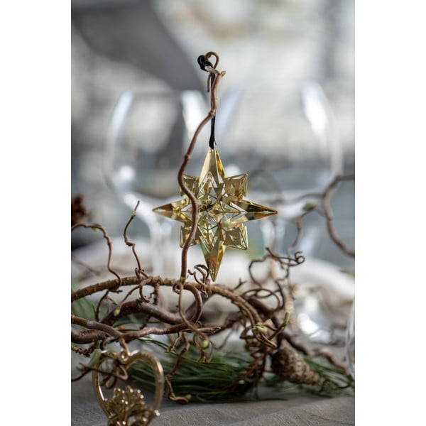 Závěsná vánoční dekorace ve zlaté barvě Kähler Design-image-1
