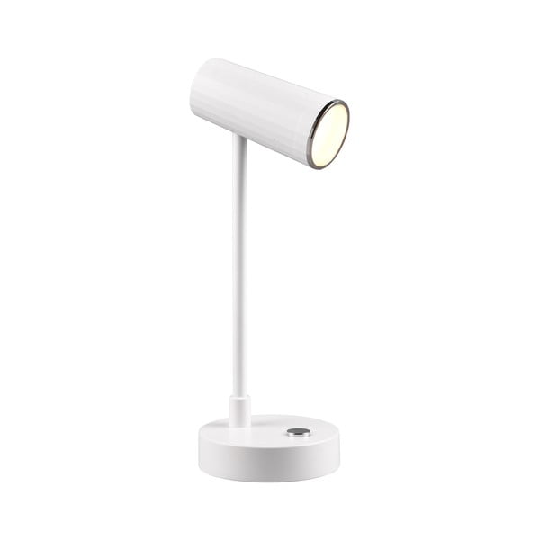 Bílá LED stmívatelná stolní lampa (výška 28 cm) Lenny – Trio-image-3