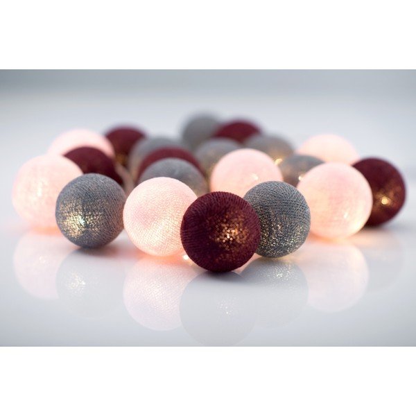 Světelný řetěz Irislights Ruby, 35 světýlek