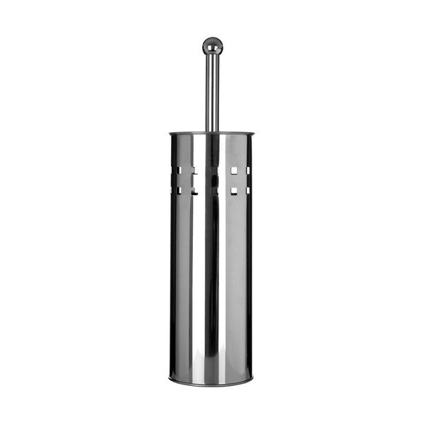 WC štětka z nerezové oceli v matně stříbrné barvě Indy – Premier Housewares