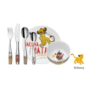 6dílný dětský jídelní set WMF Cromargan® Lví král