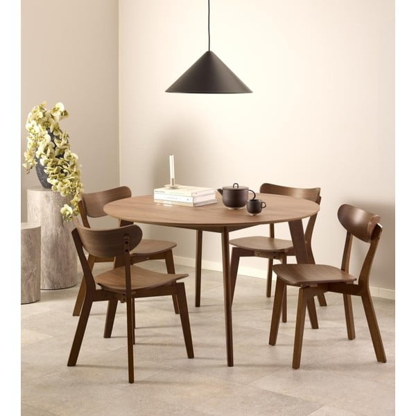 Kulatý jídelní stůl ø 120 cm Roxby – Actona-image-1