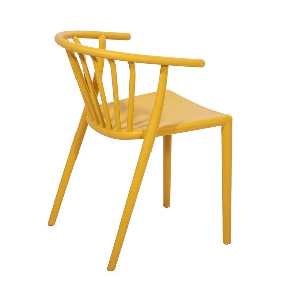Žlutá zahradní židle Bonami Essentials Capri-image-4