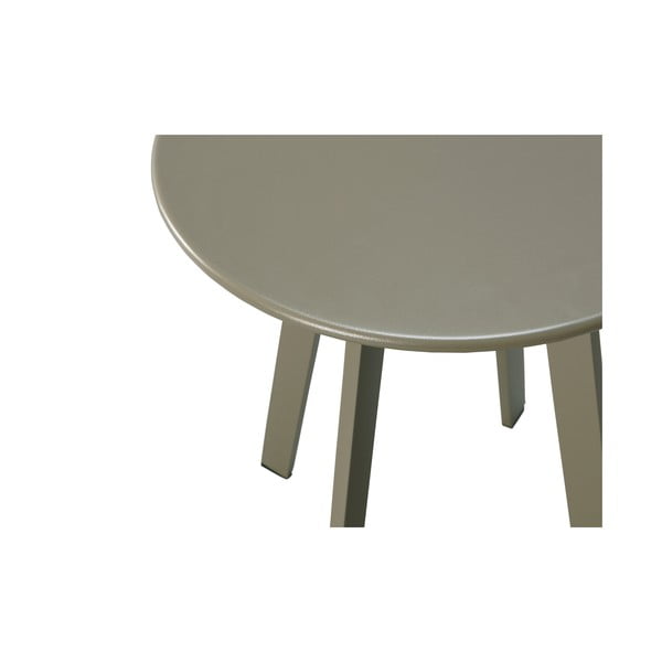 Zelený železný zahradní konferenční stolek WOOOD Fer, ø 40 cm-image-1