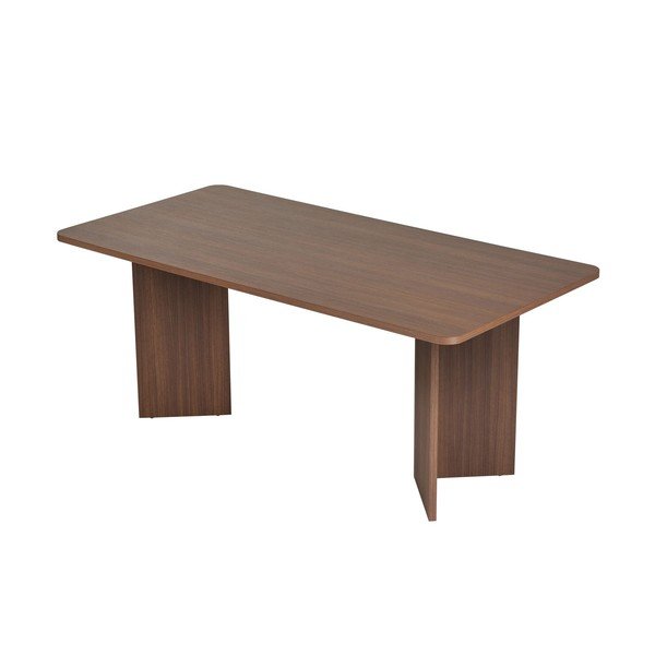 Jídelní stůl v dekoru ořechu 90x180 cm Linza – Kalune Design-image-3