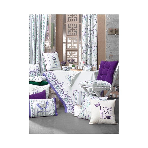 Povlak na polštář Mike & Co. NEW YORK Lavender Pattern, 43 x 43 cm-image-2