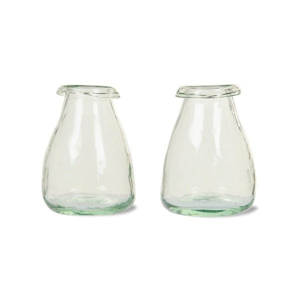 Sada 2 ks skleněných váziček Garden Trading Vases, ø 8 cm
