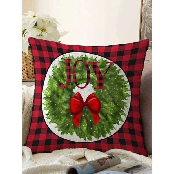Povlak na polštář s vánočním motivem 43x43 cm – Mila Home